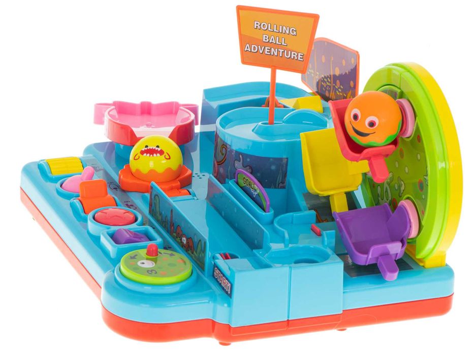 Hit 2021 !!! Edukacyjny Tor Przeszkód Zręcznościowy Wyścig Kulek