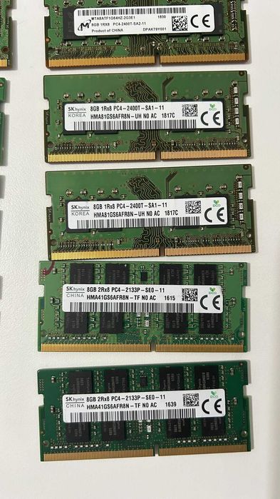 Memória RAM SO-DIMM portátil - 4gb / 8gb DDR3 / DDR4