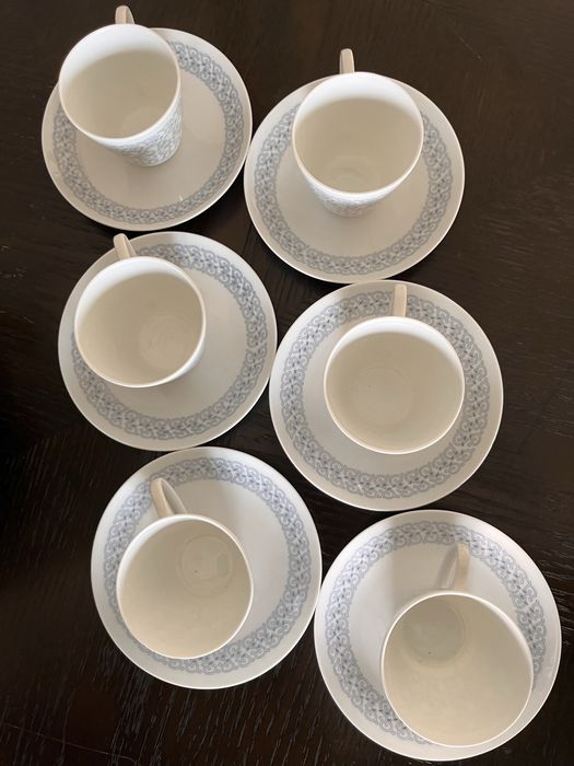 Serviço de chávenas café vintage