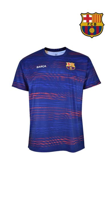 Koszulka FC Barcelona dziecięca  licencja rozmiar 134-140 poliester