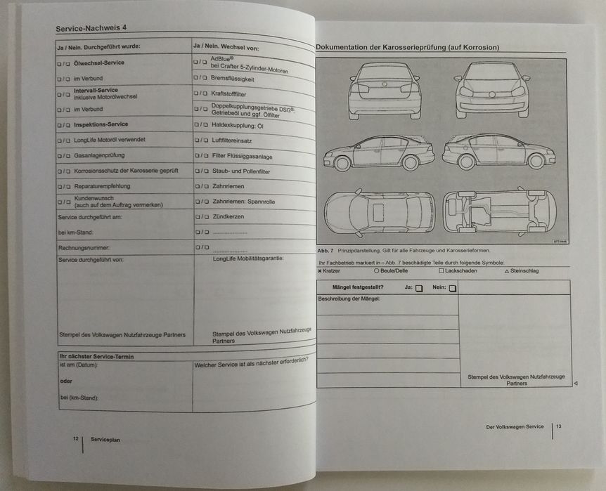 Сервисная книга сервісна книжка фольксваген vw citroen сітроен: 450 грн ...