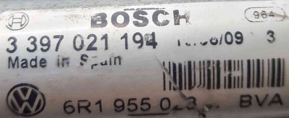 Motor Limpa Vidros Frente VW POLO V (6R1, 6C1) ano 2010