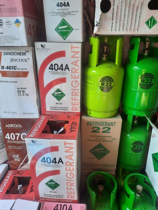 Фреон R410;134;507;32;22;290;404;600;407; Ринок Юність