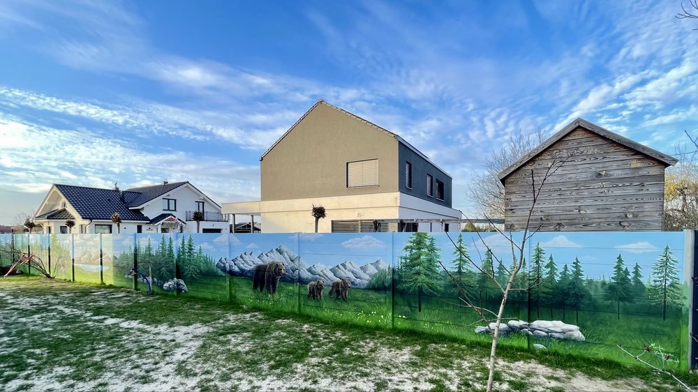 Artystyczne malowanie ścian. Mural, graffiti. Firma Visteriah