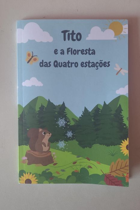 Livro infantil Tito e a floresta das quatro estações