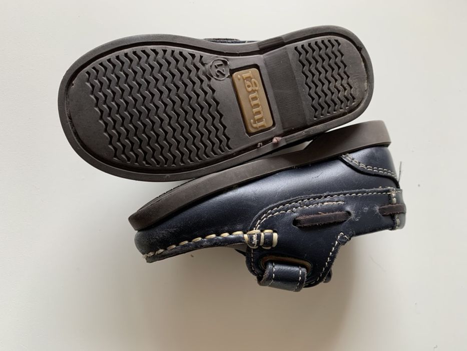 Sapato vela pele N.21