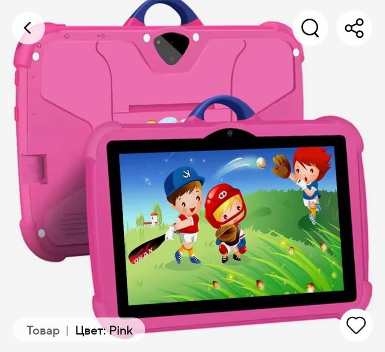планшет дитячий BDF Kids Android 13 нова модель