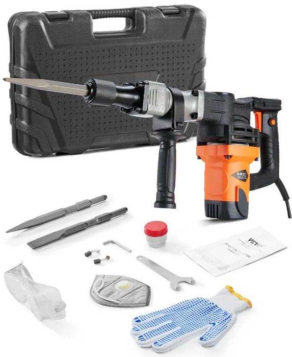 Martelo demolidor de concreto 1600W