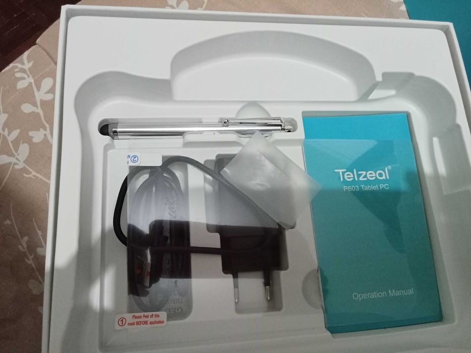 Tablet de criança avariado