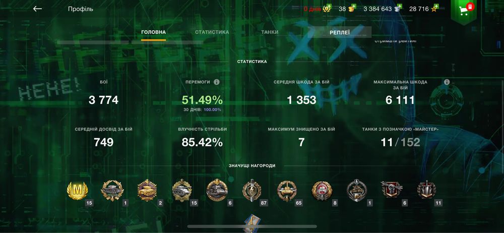 продам акаунт в wot blitz