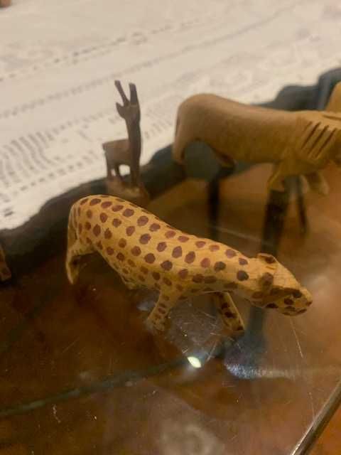 Animais em madeira - Arte Africana