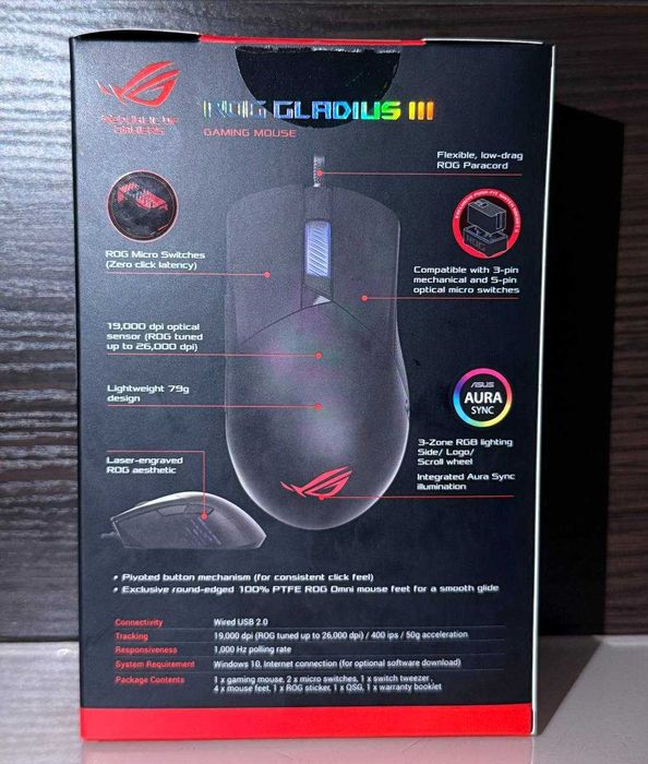 Мишка ASUS ROG Gladius 3