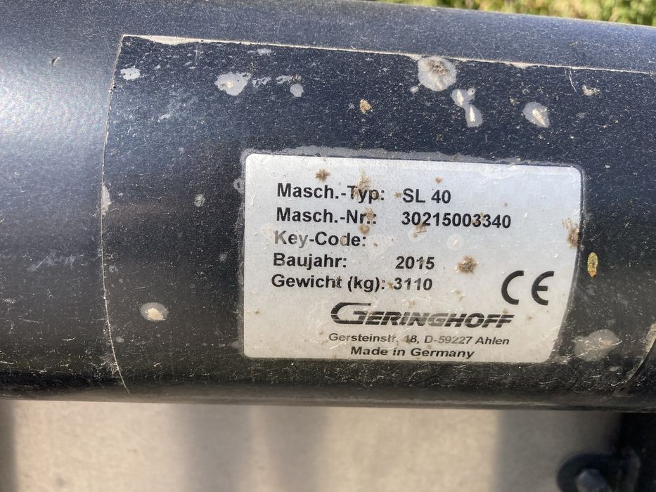 Жотка соняшникова Geringhoff SL40 12м