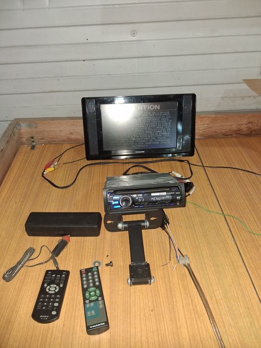 SONY dvd lcd MANTA 11 "  komplet bus kamper przyczepa