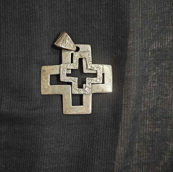 Pendente Cruz em prata