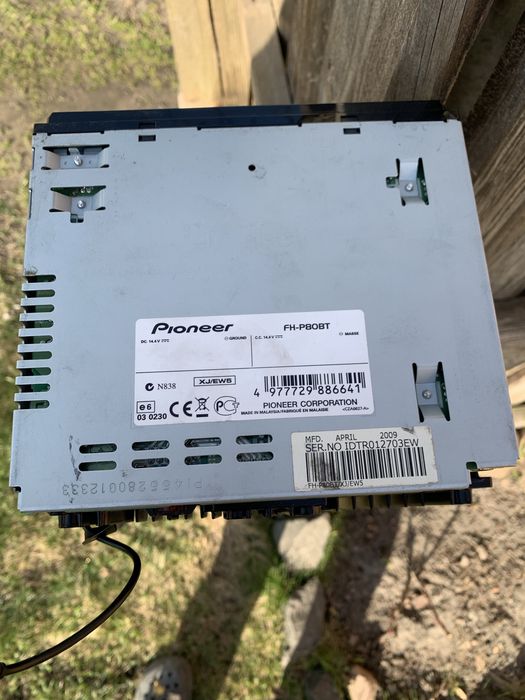 Магнітола Pioneer DEH FH P80bt з блютуз