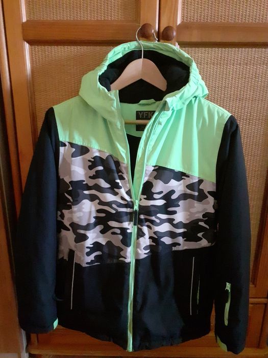 Kurtka narciarska, młodzieżowa, Rozmiar 158/164, Na 12-14 lat. YFK.