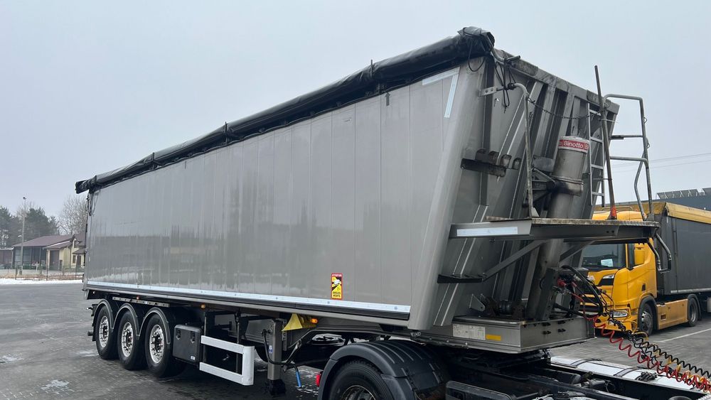 Bodex Wywrotka  50m3 Klapo-Drzwi CAŁA ALUMINIOWA Wibrator 2x Szyber OKAZJA