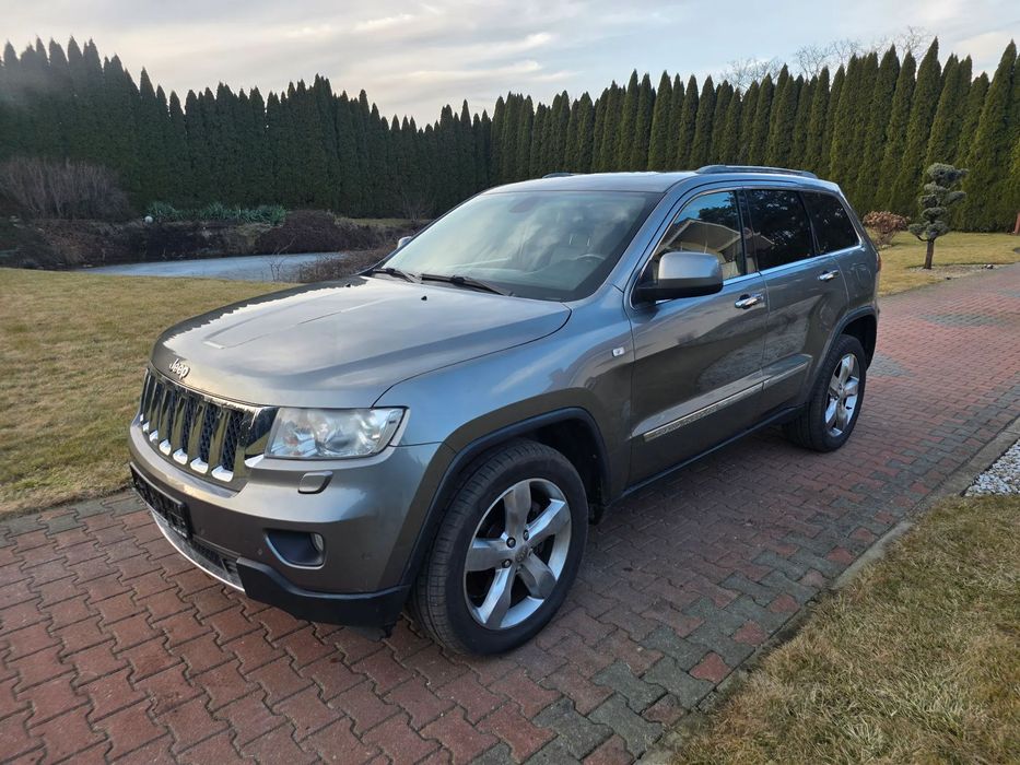 Jeep Grand Cherokee Overland zero rdzy