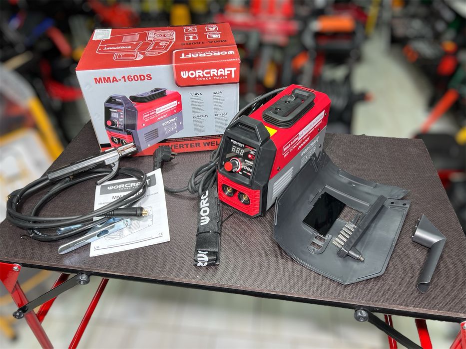 Сварочный аппарат Сварка WORCRAFT MMA-160DS
