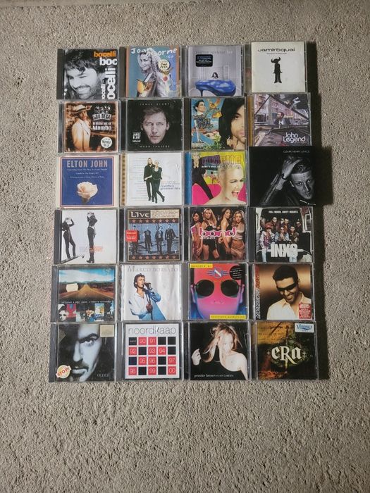 Grande coleção de cds