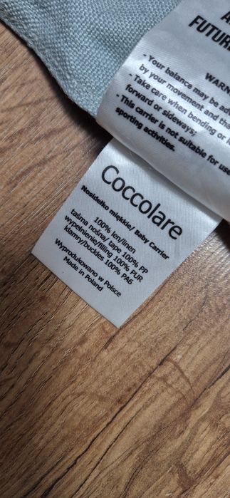 Nosidełko ergonomiczne Coccolare