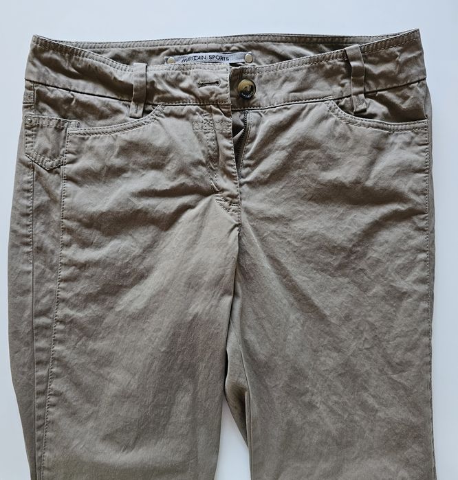Marc Cain Sports damskie spodnie 38 beżowe