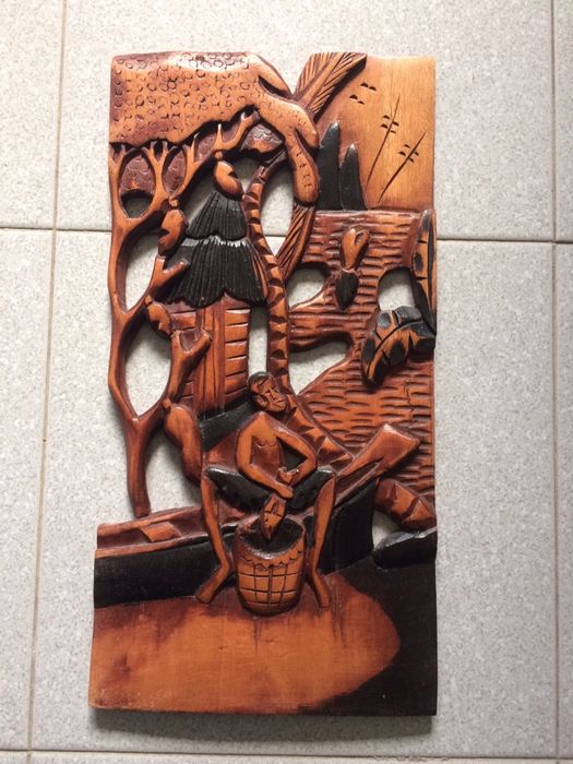 Peças decorativas motivos Africanos