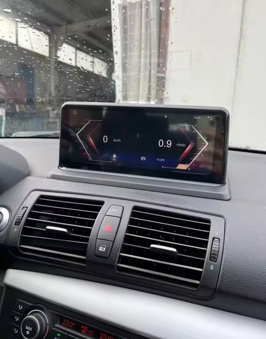 Tela Android 14 com GPS BMW E81 E82 E87 E88 + Idrive incluido