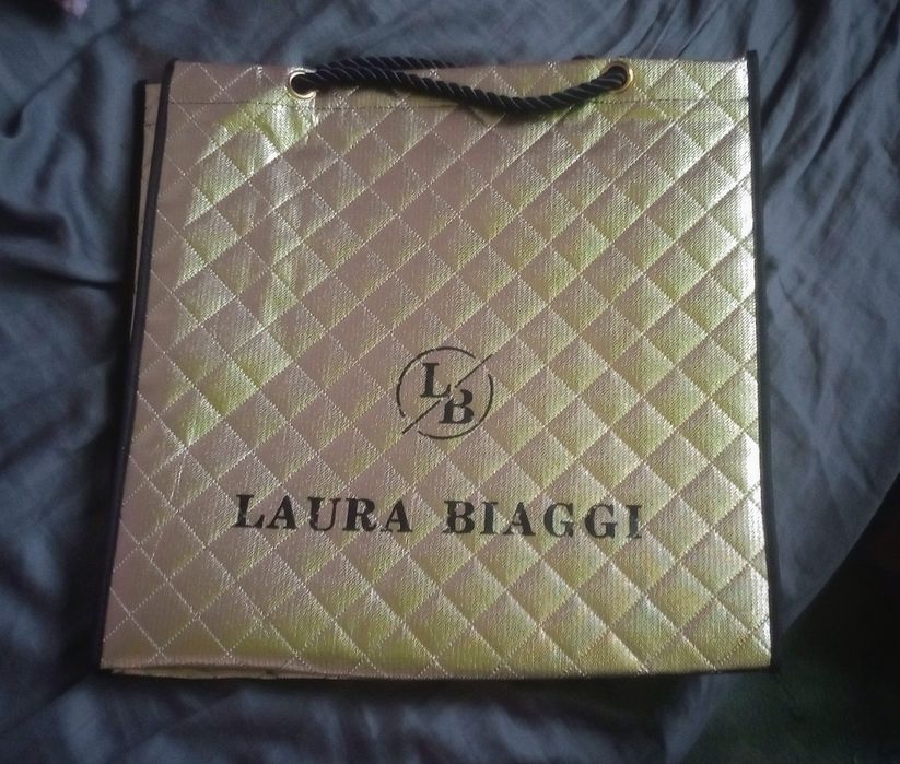 Torba duża Laura Biaggi złota