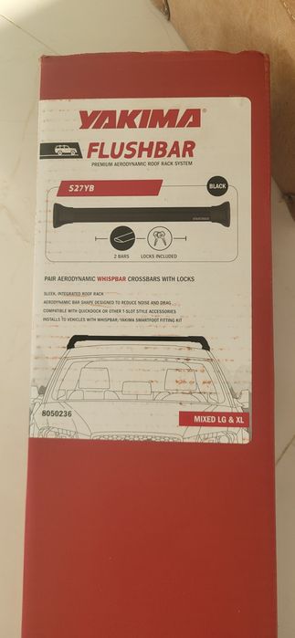 Sprzedam nowe mocowania do boxu na dach(relingi dachowe )FLUSHBAR.