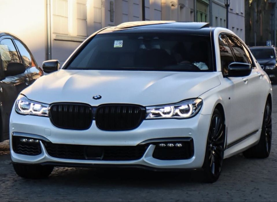 Samochód Auto do ślubu na wesele BMW 7