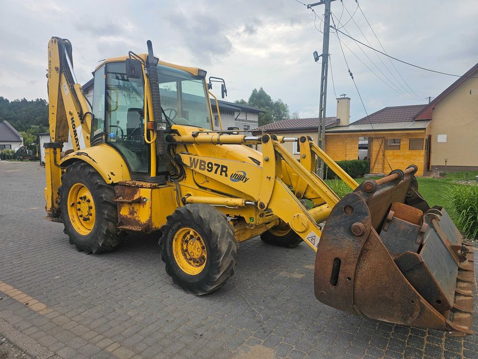 Koparko Ładowarka Komatsu WB 97 R