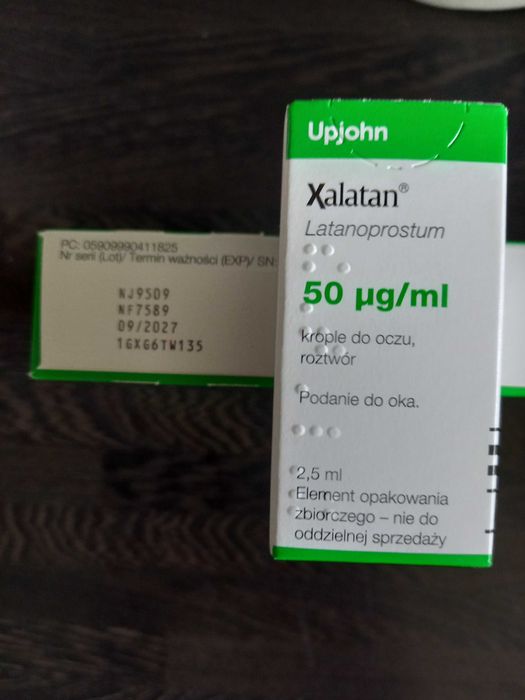 Krople do oczu XALATAN 2,5 ml
