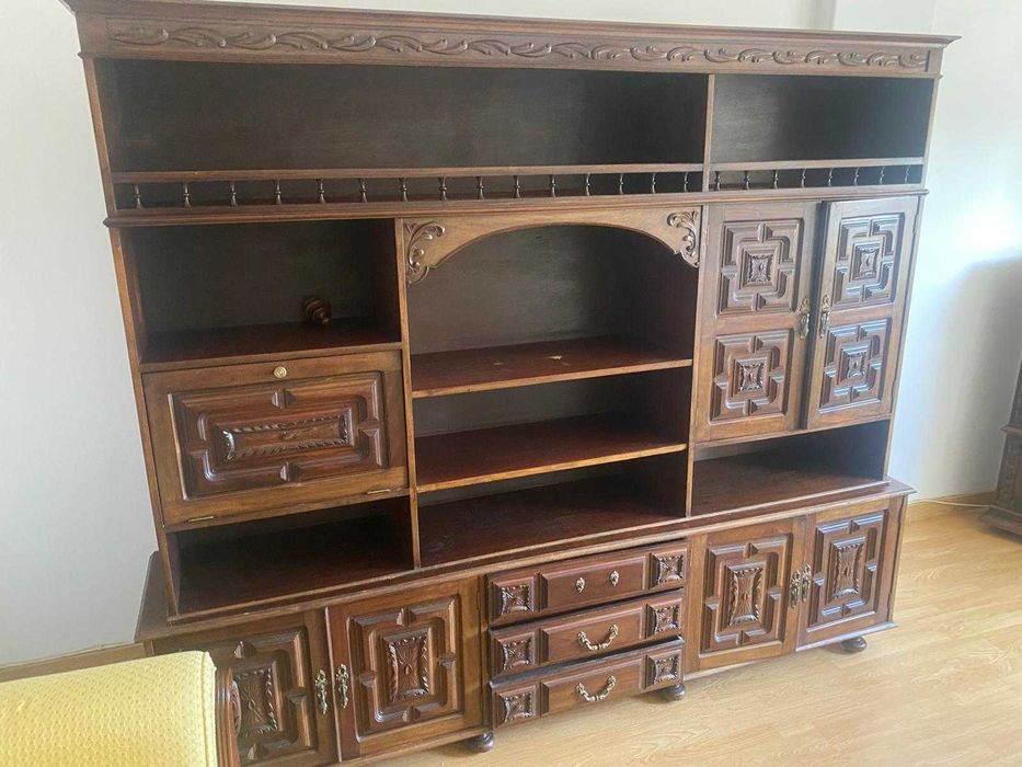 Conjunto de moveis de sala e sofás