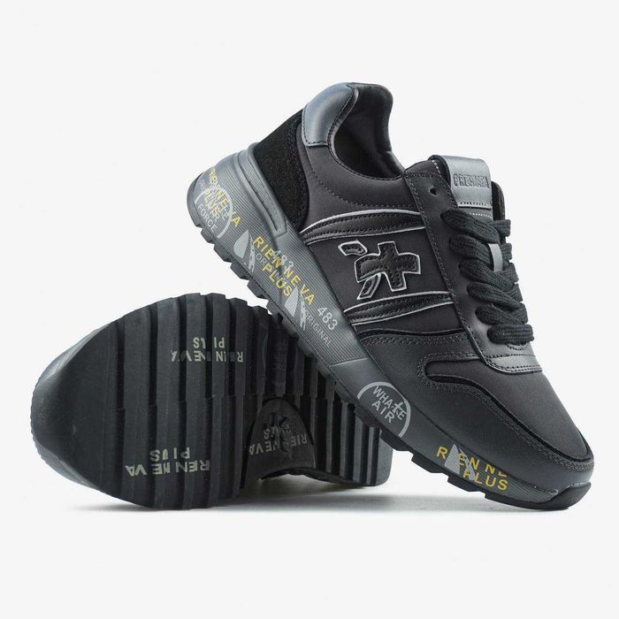 Кросівки Premiata Triple Black Nylon Leather premium: 4 200 грн