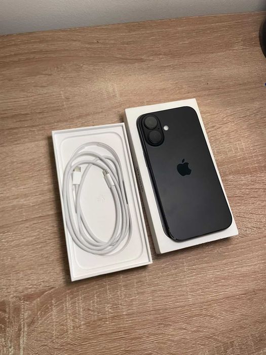 iPhone 16 Preto - como NOVO / Impecável! com faturas