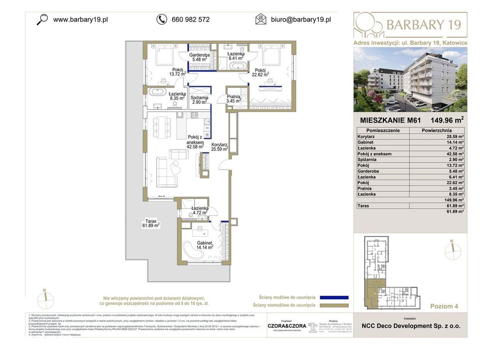 penthouse premium | taras | Park Kościuszki