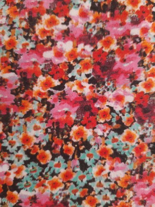 Top Bershka (padrão floral) NOVO - Tamanho S