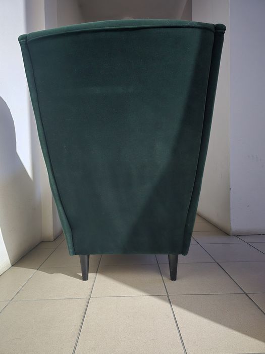 Poltrona - Cadeirão de Veludo - Verde IKEA