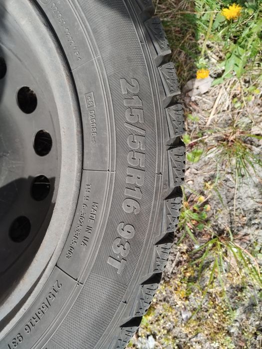 4x Opona plus felga Premiorri 215/55R16 93T