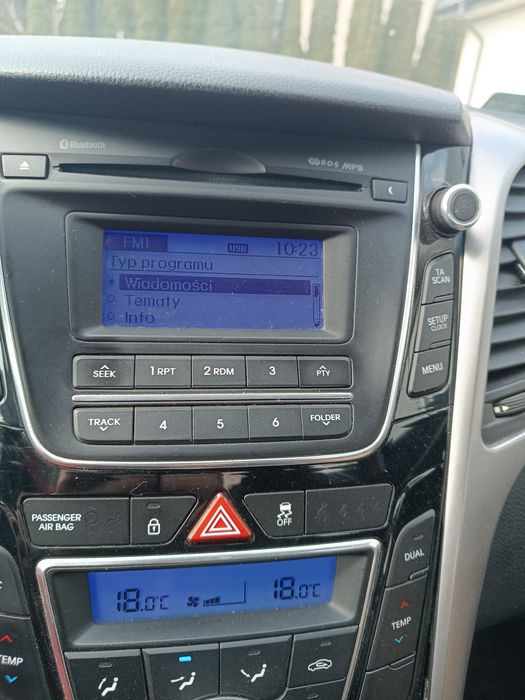 Radio Hyundai I30 II 2013 r fabryczne