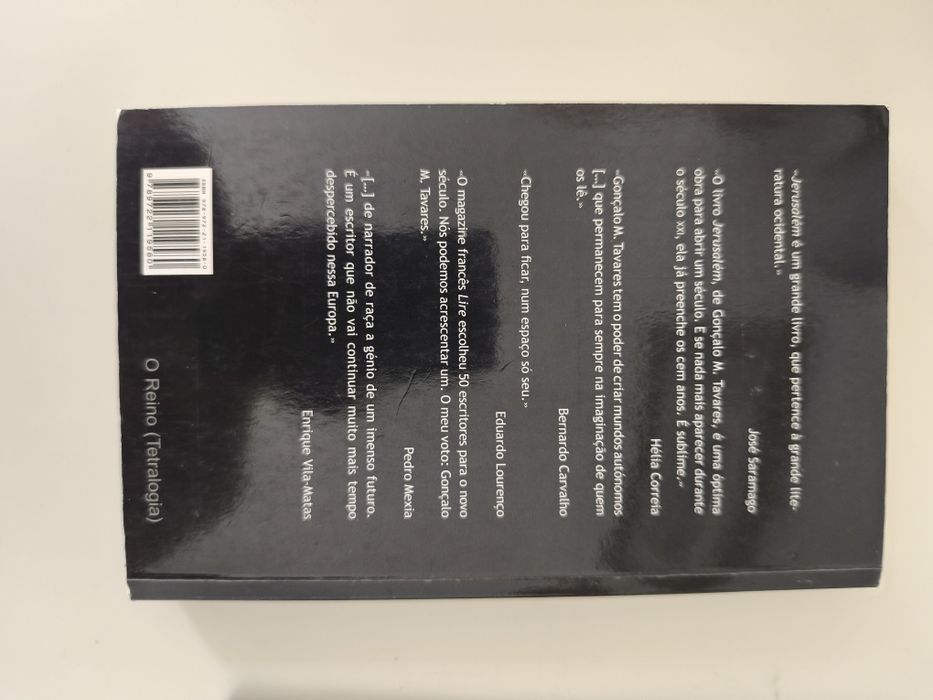 Serie o Reino  tetralogia Gonçalo M Tavares