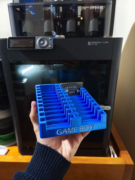 Gameboy Suporte Jogos (Exposição de Jogos Gameboy)