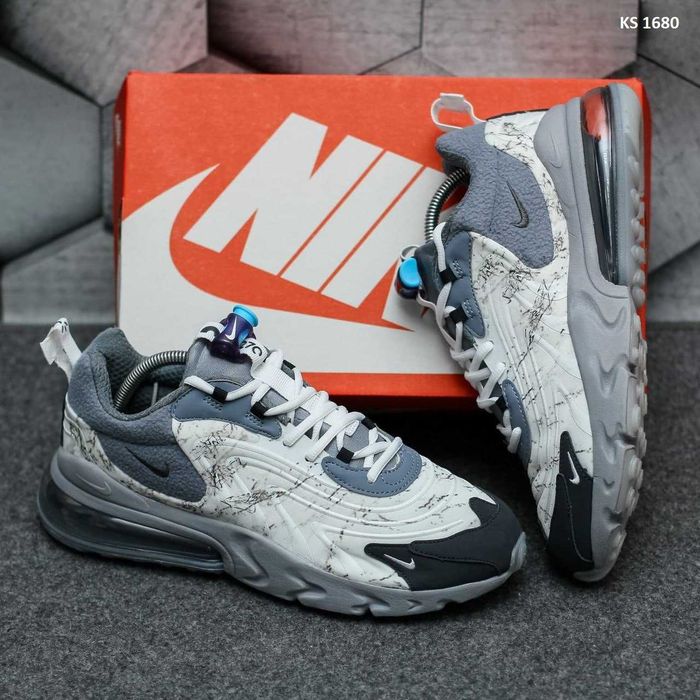 Мужские кроссовки Travis Scott X Nike Air Max 270 React 'KS' 40-45