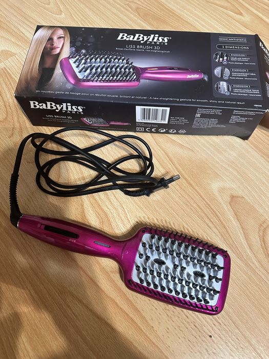 Щітка-випрамляч babyliss hsb100e