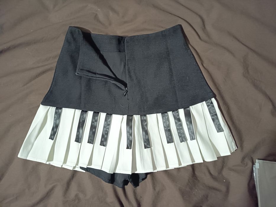 Saia/calção piano