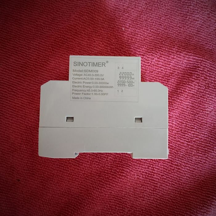 Цифровий вольтметр ватметр амперметр D52-2066.