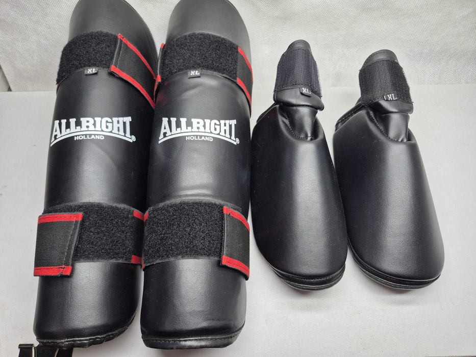 Nagolenniki ze ochroną stopy ALLRIGHT XL; Komis Jasło Igielna