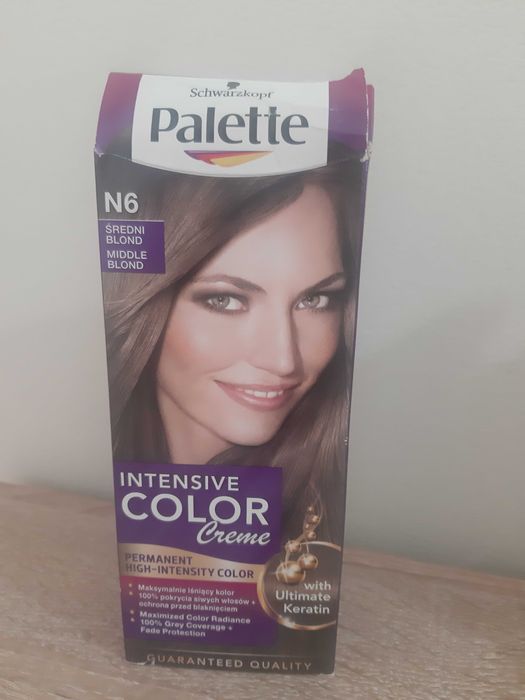 Farba do włosów Palette Intnsive color creme średni blond